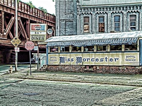 Miss Worcester Diner Worcester Massachusetts Photograph by Mike McCool - Fine Art America