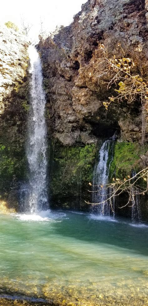 Base of the falls - Natural Falls State Park, Oklahoma, USA : r/hiking