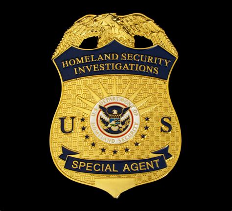 US HSI Homeland Security Investigations Special Agent Badge Solid Copp – Coin Souvenir