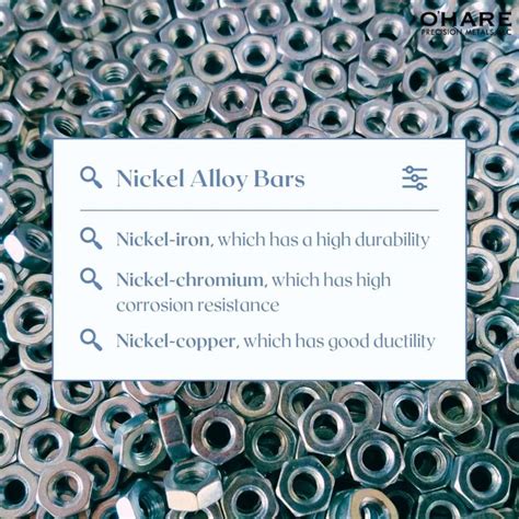 Nickel Alloy Round Bar Creation & Applications