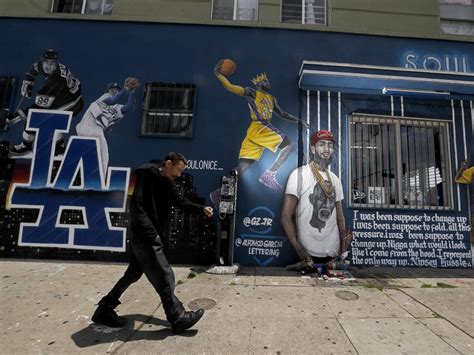 Across L.A., murals are a testament to Nipsey Hussle’s legacy - Los ...