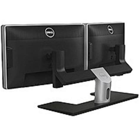Refurbished Dell MDS14 Dual Monitor Desk Stand for 24-inch Monitors - Black - Walmart.com ...