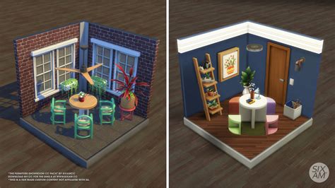 The Furniture Showroom (CC Pack for The Sims 4) : SIXAM CC