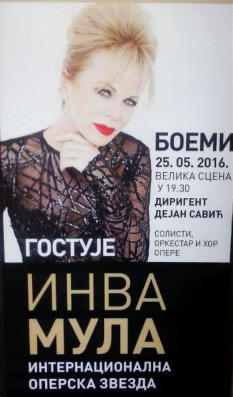 Albanian soprano Inva Mula to perform in Belgrade - SocietyEnglish - on B92.net