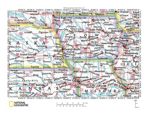 Missouri River drainage basin landform origins between Sioux City, Iowa ...