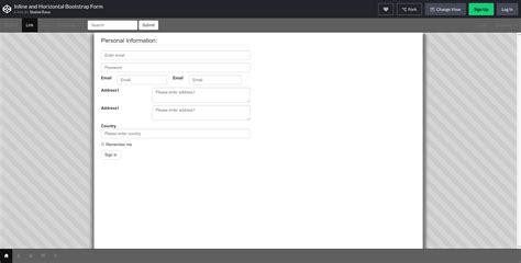 Bootstrap Form Examples That Will Leave a Lasting Impression on Users