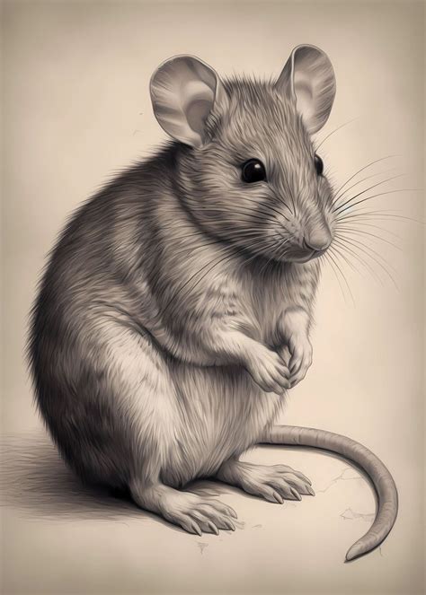 Realistic Mouse Drawing