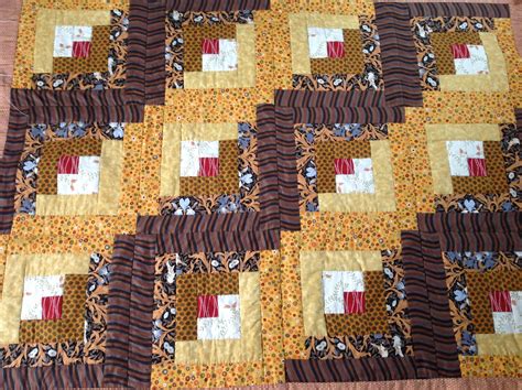 Log cabin quilt almost complete. Hand quilted. | Quilts, Log cabin ...