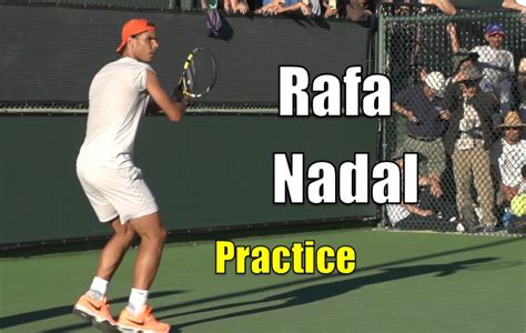 Nadal forehand practice - Jorge Capestany Tennis