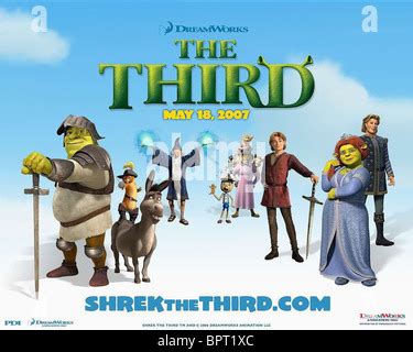 "Shrek the Third" Artie, Merlin © 2007 Dream Works Stock Photo - Alamy