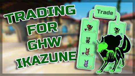 Trading For Green GHW Ikazune! - Loomian Legacy - YouTube