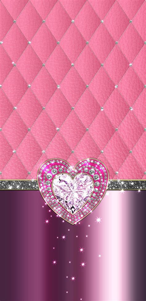 Discover 69+ glitter girly heart wallpaper best - in.cdgdbentre