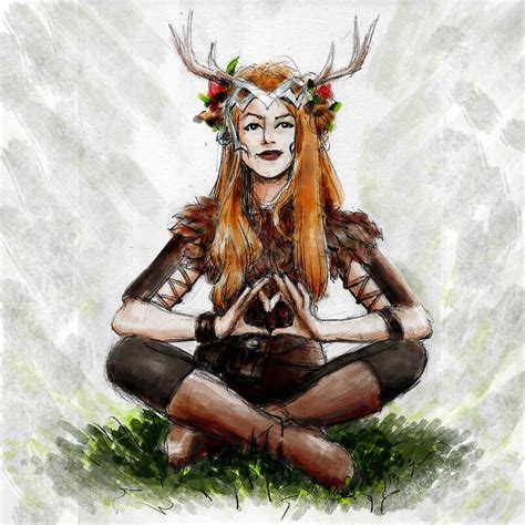 "Keyleth" by BlueLinnet | Redbubble