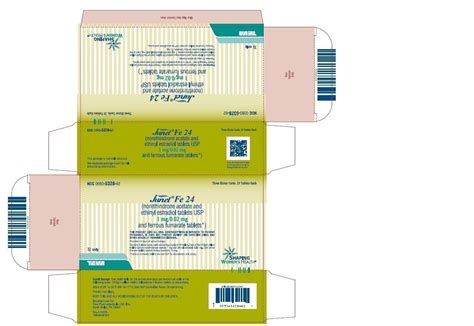 Junel Fe 24 - FDA prescribing information, side effects and uses