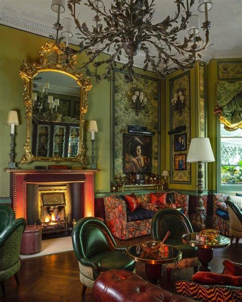 Habitually Chic® » Annabel’s London Maximalism Decor, Maximalism ...