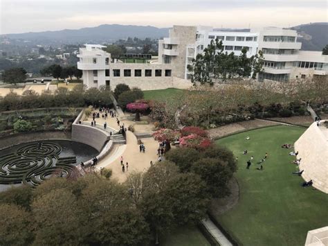 Pics at Getty Museum in LA