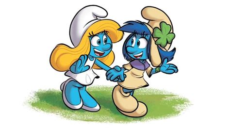 Smurfette and Smurfstorm | Smurfette, Smurfs, Walt disney animation studios