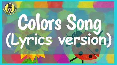 Colors Song for Kids (with lyrics) | The Singing Walrus - YouTube