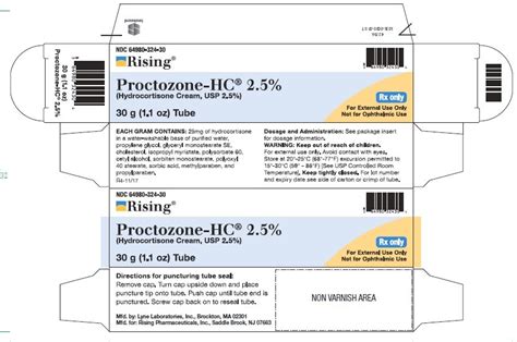 Proctozone HC Cream - FDA prescribing information, side effects and uses