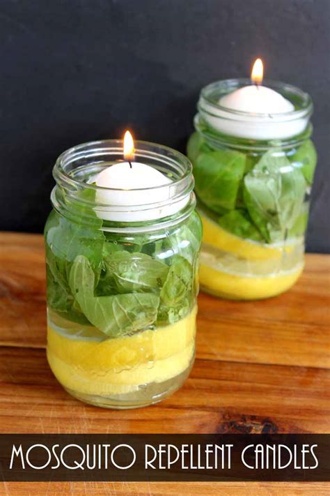 How To Make DIY Mosquito Repellent Candles - Angie Holden The Country Chic Cottage