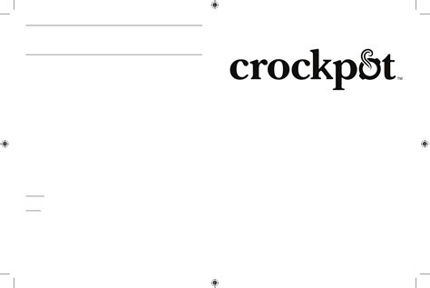 User manual Crock-Pot CPSCVM40-BP (English - 10 pages)