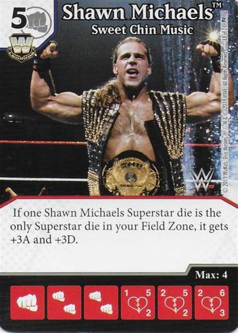 Shawn Michaels - Sweet Chin Music (BRTP) | CardGuide Wiki | Fandom