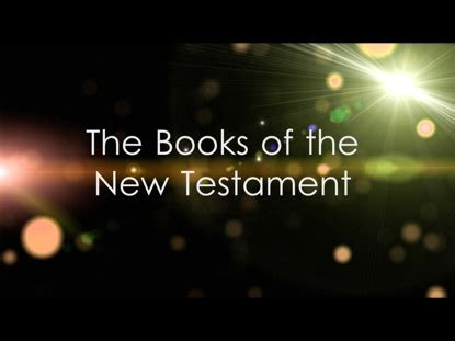 Books Of The New Testament | FishXpressions | Song Tracks ...