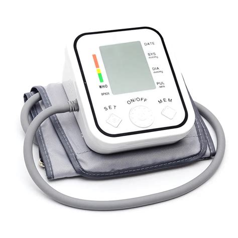 High Quality BP826 Digital bp Blood Pressure Monitor Meter Sphygmomanometer Cuff NonVoice-in ...