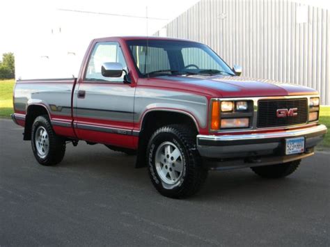 **1989 GMC SIERRA SLE 1500**SHORTBOX**4X4**49,000 ORIGINAL MILES**NO ...