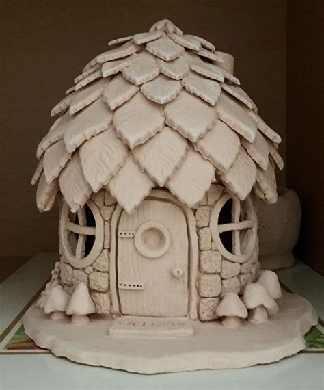 fairy house for elementary clay project ... | Clay fairy house, Polymer clay fairy, Fairy house ...