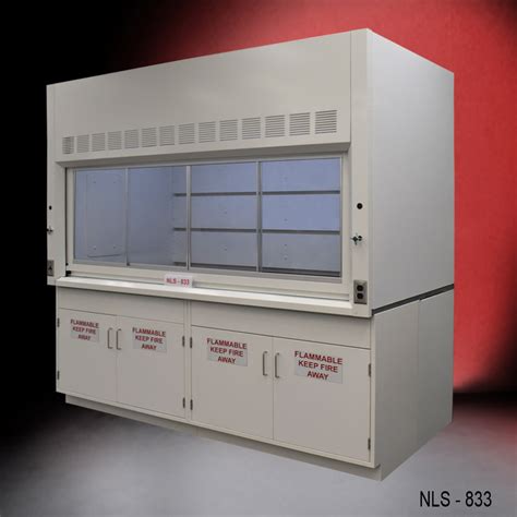 8' x 4' Fume Hood w/ Flammable Storage Cabinets - National Laboratory Sales