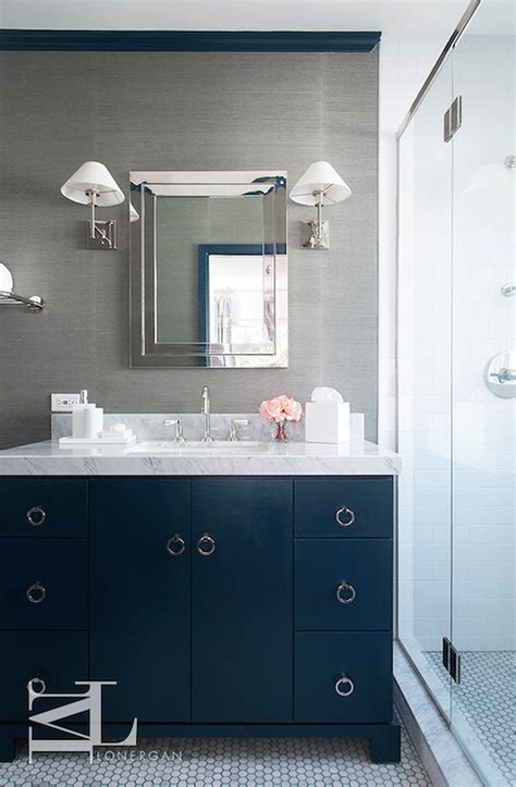 blue and grey bathroom decor - Home Interior Design