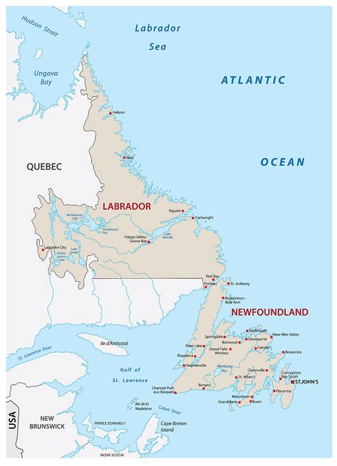 Newfoundland and Labrador Maps & Facts - World Atlas