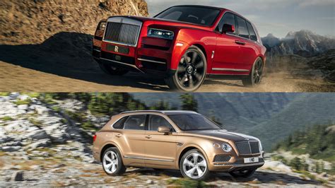 Comparison: 2018 Bentley Bentayga Vs 2019 Rolls-Royce Cullinan | Top Speed