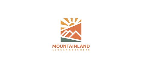 Mountain Landscape Logo by 3ab2ou on Envato Elements