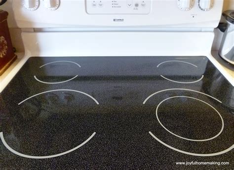 How to Clean a Stove Top Made of Glass - Joyful Homemaking