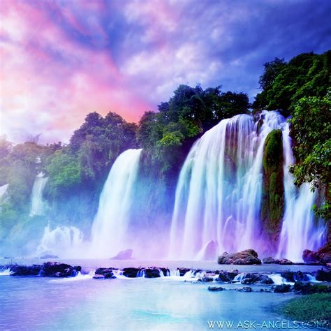 The Waterfall of Light Meditation - Ask-Angels.com