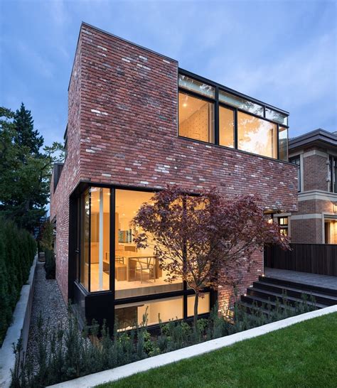 Modern Brick House in Vancouver That Encourages Play