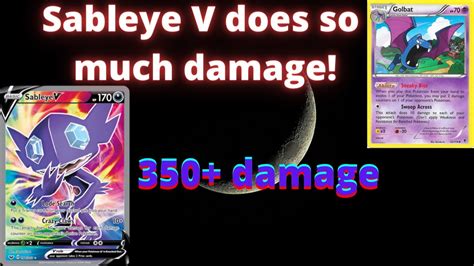 Sableye V deck showcase! - YouTube