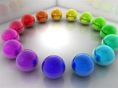 Rainbow balls by egresh on DeviantArt