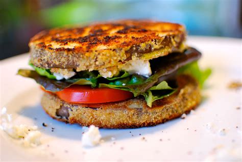 Summer Eggplant Sandwiches