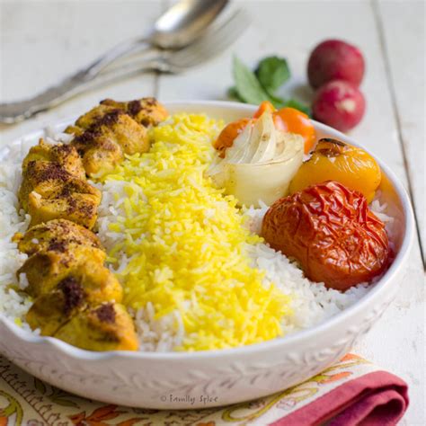 Persian Chicken Kabob (Kabob-eh Morgh) - Family Spice