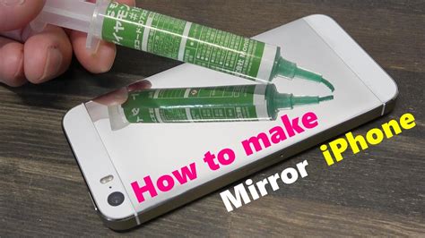 How to make mirror iPhone - YouTube