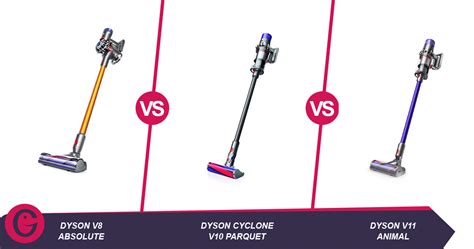 Comparatif : Dyson v8 vs v10 vs v11