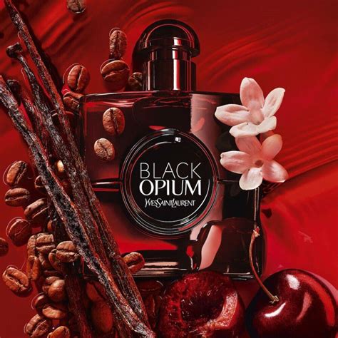 Yves Saint Laurent Beauty Black Opium Over Red Fragrance | LES FAÇONS