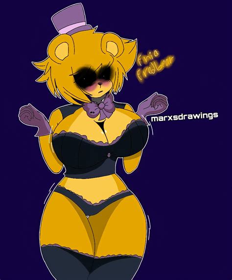 Fnia fredbear by marxsdrawings on DeviantArt