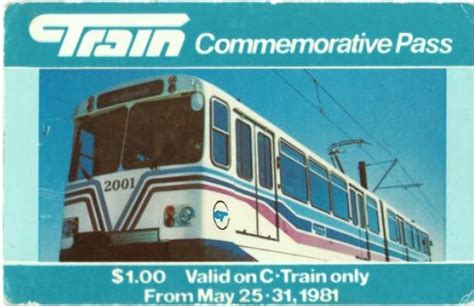 Calgary’s Light Rail Transit system: Past, Present and Future