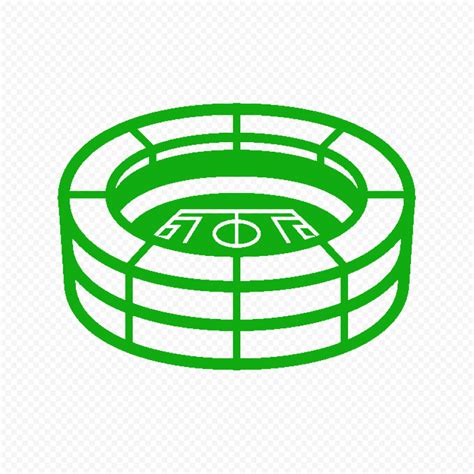 Sports Football Stadium Green Icon PNG Image | Citypng