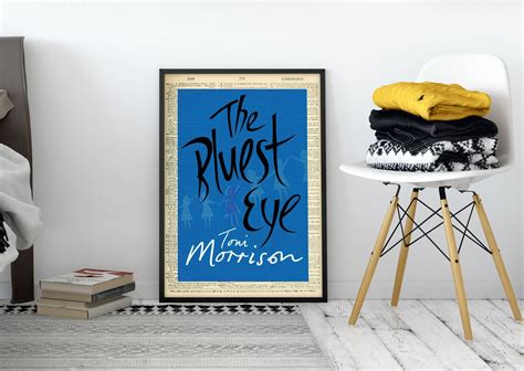 The Bluest Eye by Toni Morrison, Printable Book Cover, Literary Poster ...