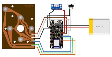 Building the Circuit | AtariFruit 2600 Joystick | Adafruit Learning System